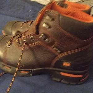 Brand new timberland work boots